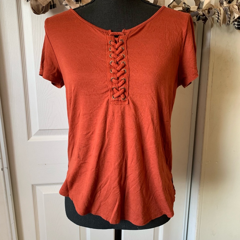 Pink rose top